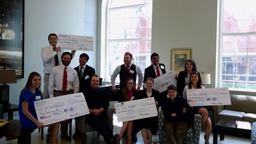 Winners from the 2016 TOP DAWG New Venture Championship at Louisiana Tech.