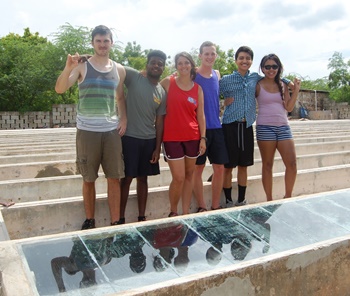 From left – Ryan Joseph, Blaine Johnson, Savannah Burch, Logan Caskey, Uriel Salazar and Kendra Britton.