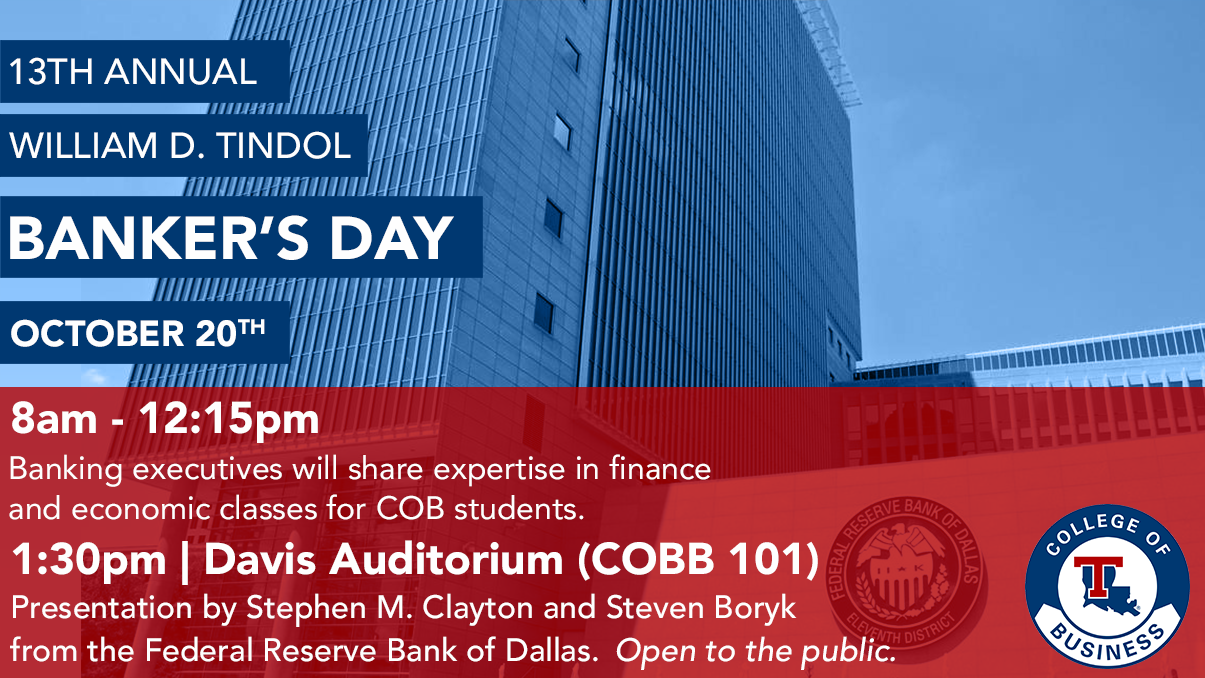 2017 Bankers Day College of Business 2017 Banker's Day