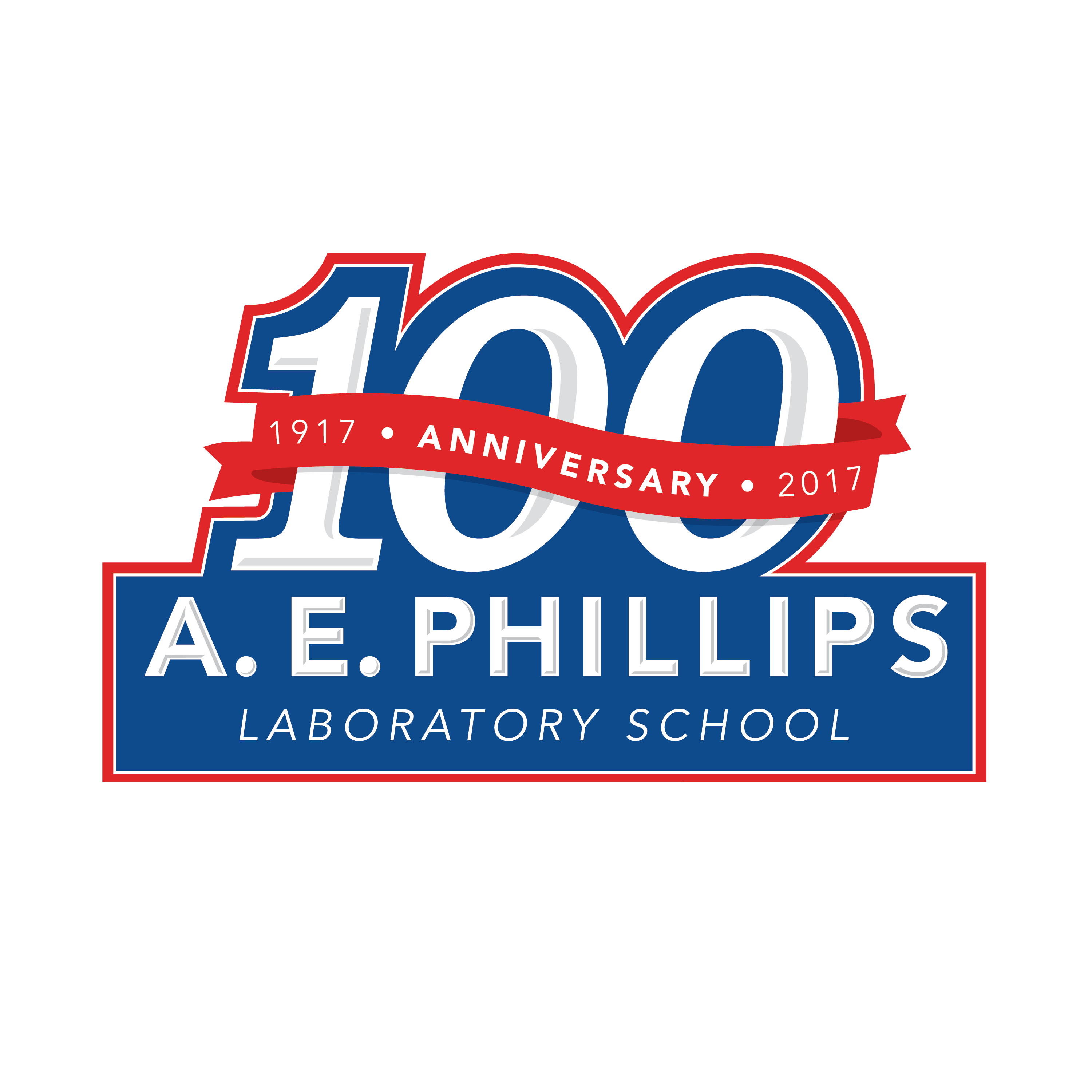 A. E. Phillips Centennial logo