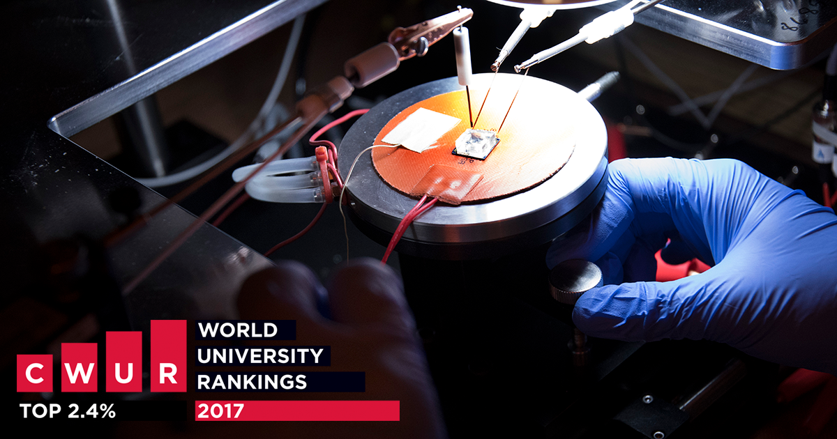 The Center for World University Rankings ranked Louisiana Tech University in the Top 2.4% worldwide.