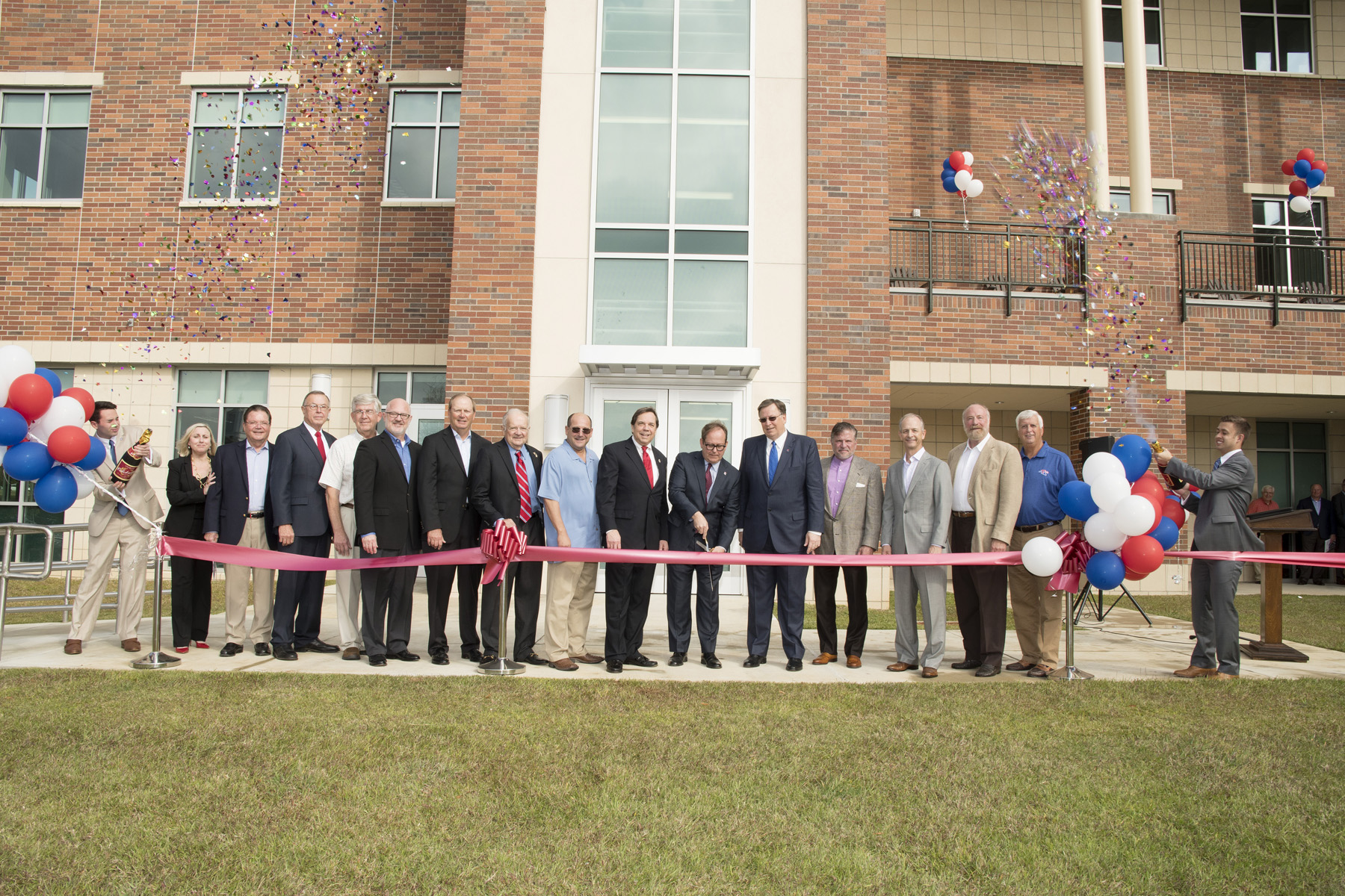 College of Business Wing Ribbon cutting