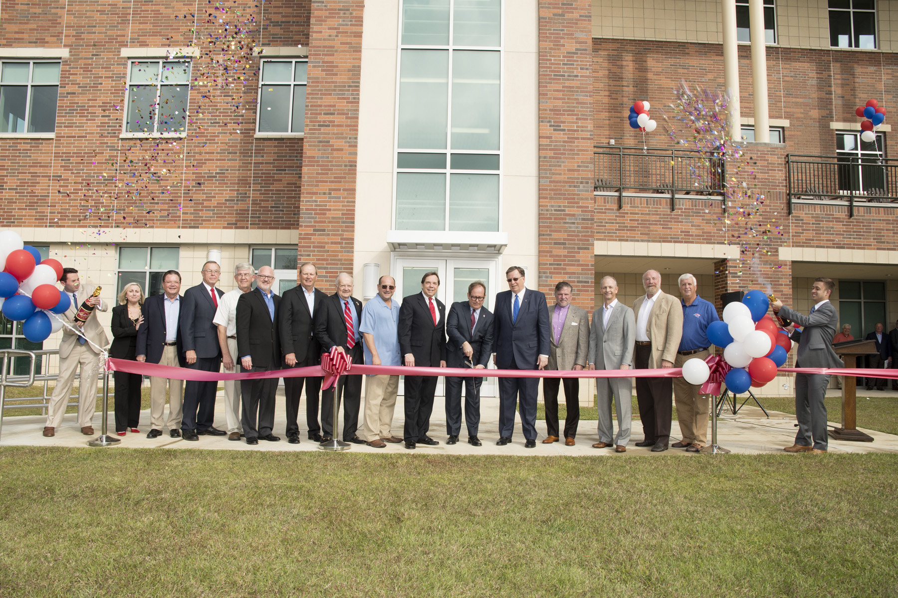 COB Wing Ribbon cutting College of Business Wing Ribbon cutting