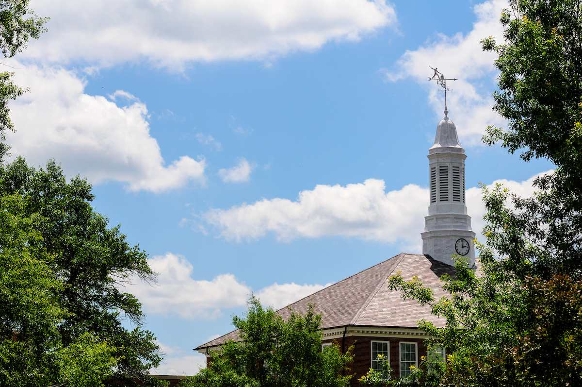 Keeny Hall Cupola Keeny Hall Cupola and sky