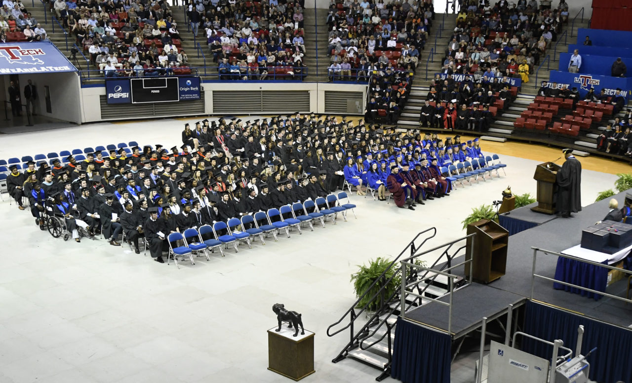 Louisiana Tech awards degrees at winter commencement