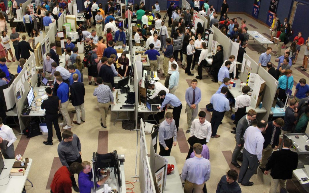 First-year engineering students present prototypes, win awards