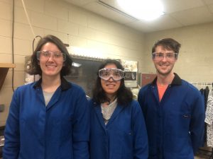 Riley Cooper, Dr. Elisabeth Fatila, and Brandon Cooper have conducted research published in a renowned chemistry journal. 