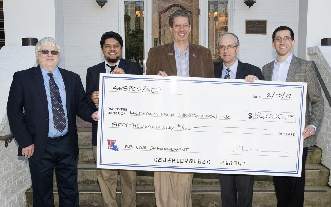 Engineering lab receives AEP Foundation Grant