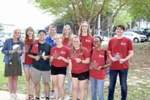 Outstanding Seniors in the College of Engineering and Science.