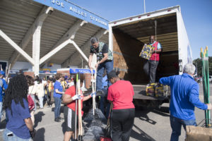 Lowe's donated supplies for the Big(ger) Event.