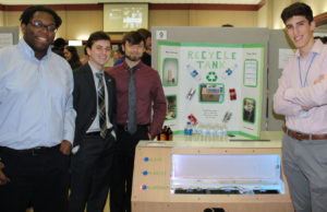 Recycle Tank's team members Courtland Adaire, David Modlin, Dalton Tackett, and James Wilson brought home the Rolex Award. 