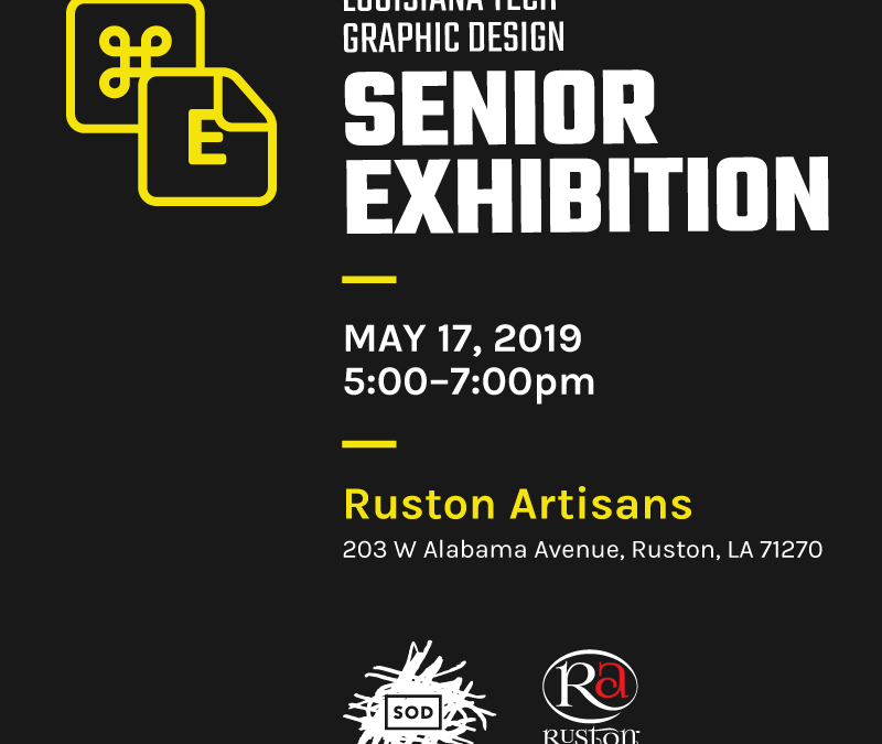 Graphic Design Senior Exhibition opens Friday