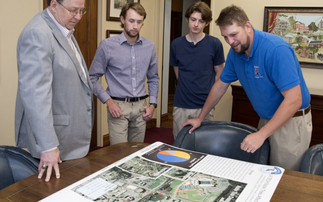 GIS students apply coursework to map tree damage from April 25 storm