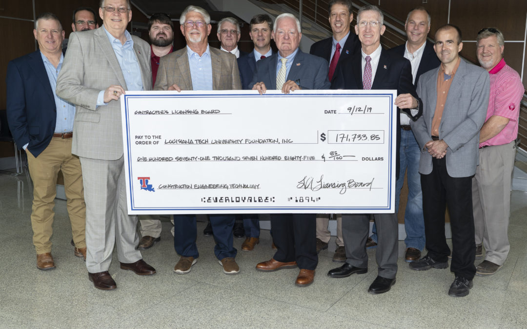 Contractor’s Licensing Board donates nearly $200,000 to COES