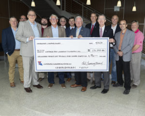 Louisiana Tech receives a $200,000 donation from the Contractors Licensing Board.