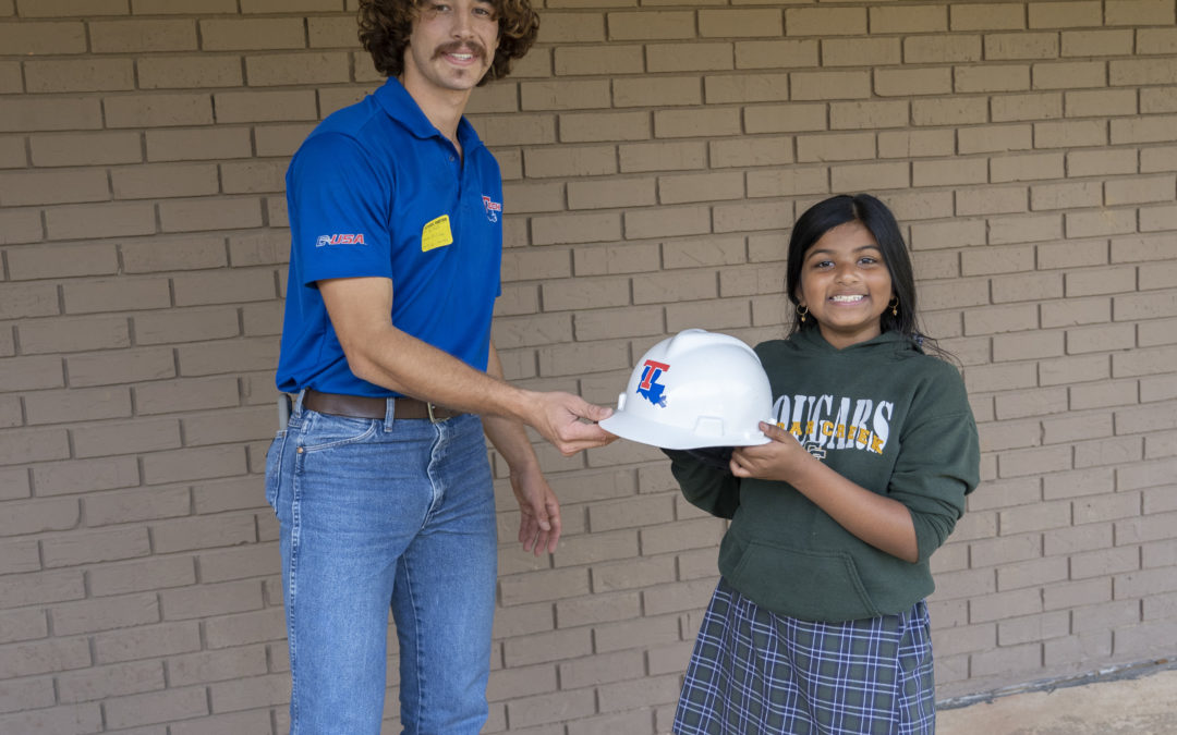 Louisiana Tech AGC Chapter promotes STEM at local school