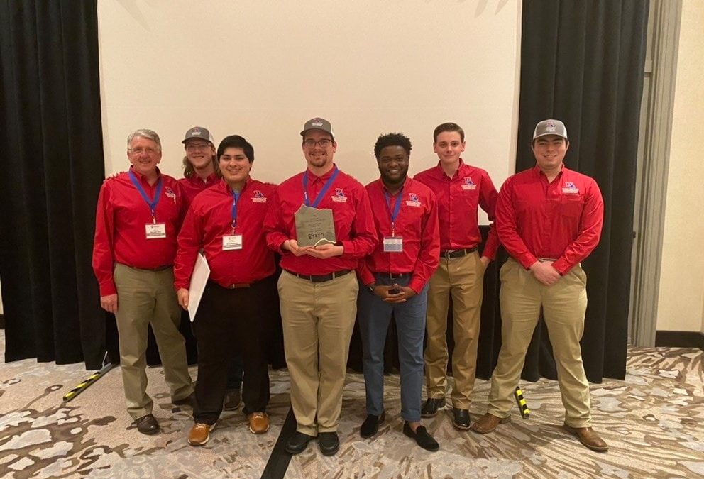 Estimating Team wins first place in TEXO/ASC competition