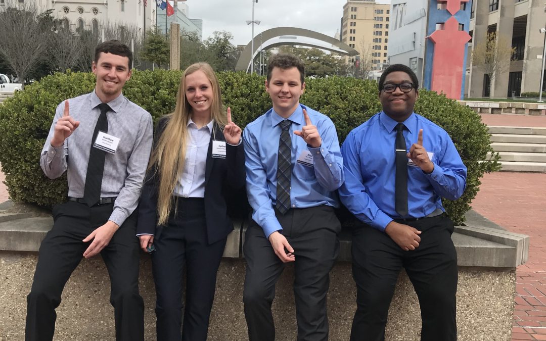 Tech team wins first place at Louisiana Transportation Conference