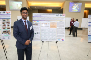 Debojit Sarker makes a presentation during the Louisiana Transportation Conference 2020 at Baton Rouge.