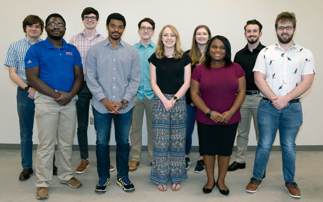 Ten College of Engineering and Science students earn service-based cybersecurity scholarships