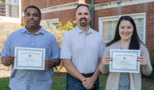 Graduate teaching award winners