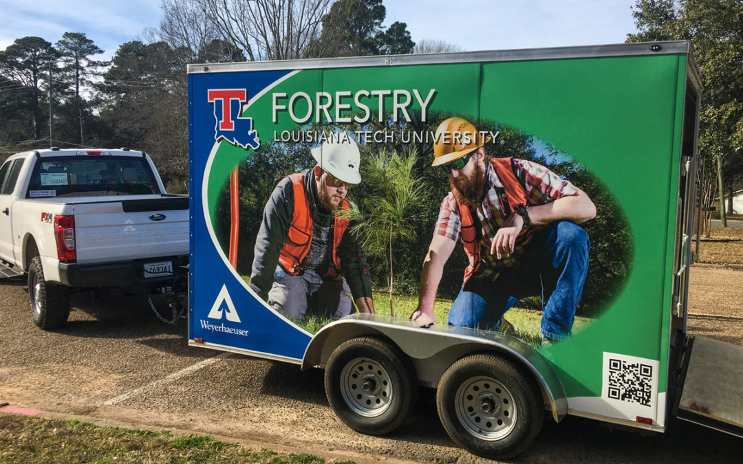 Weyerhaeuser grant provides mobile classroom for Forestry