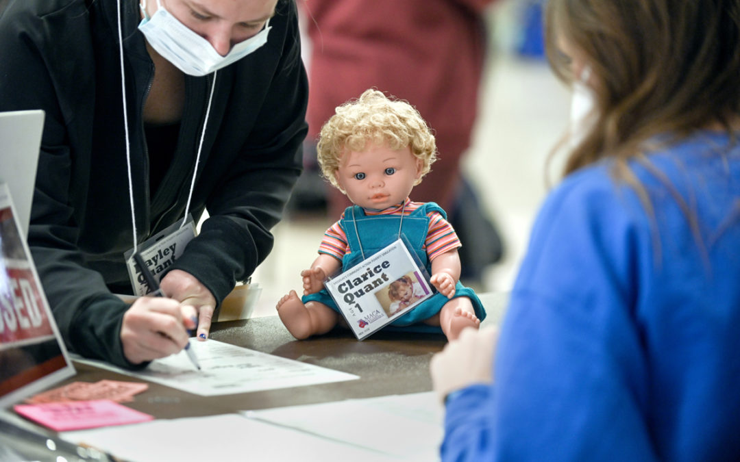 Students take part in poverty simulation