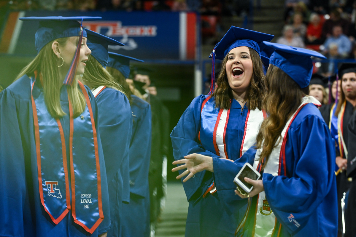 Nursing graduates celebrate