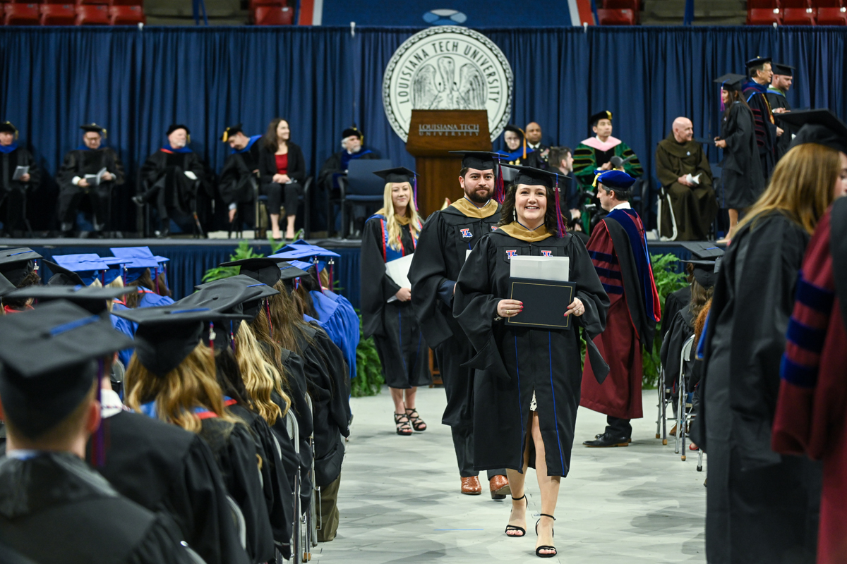 Degrees were conferred Feb. 26