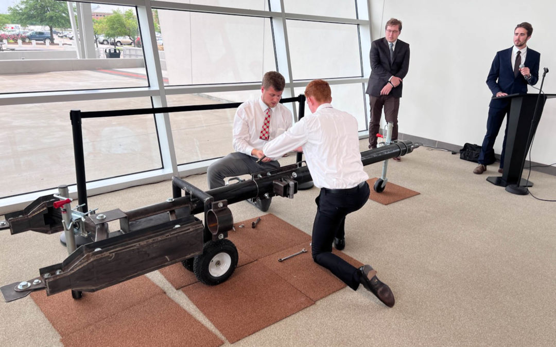 Students design new tow bar for AFGSC as senior design project