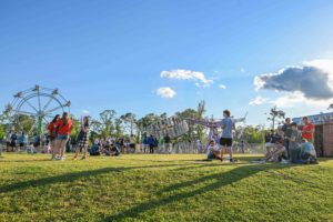 Louisiana Tech University hosts Spring Fling, an evening of fun for its campus and Ruston community members on Mitchell Field, April 24, 2021. Photo by Emerald McIntyre/Louisiana Tech University