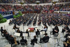 Today's graduation was record-breaking for Louisiana Tech 