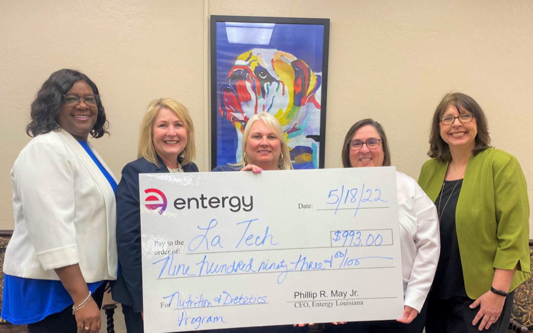 Entergy grant supports Nutrition and Dietetics Common Book Program