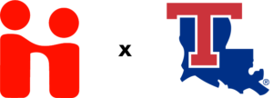 Louisiana Tech logo and Handshake logo