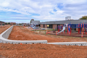 AEP outdoor learning space takes shape
