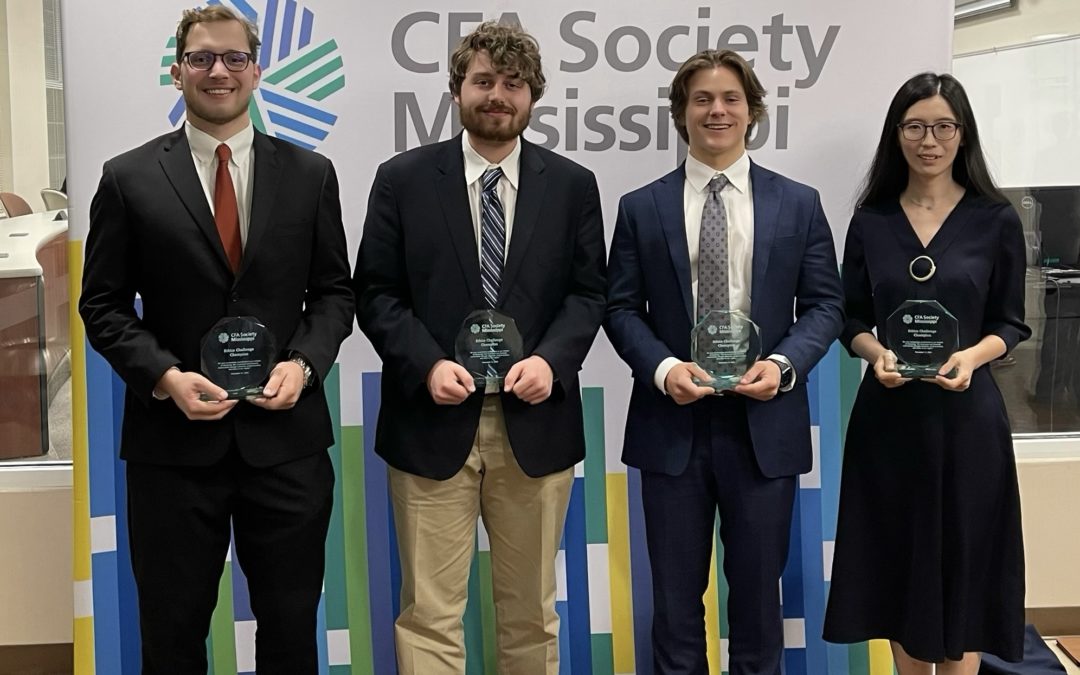 Finance team wins annual CFA Society Ethics Challenge