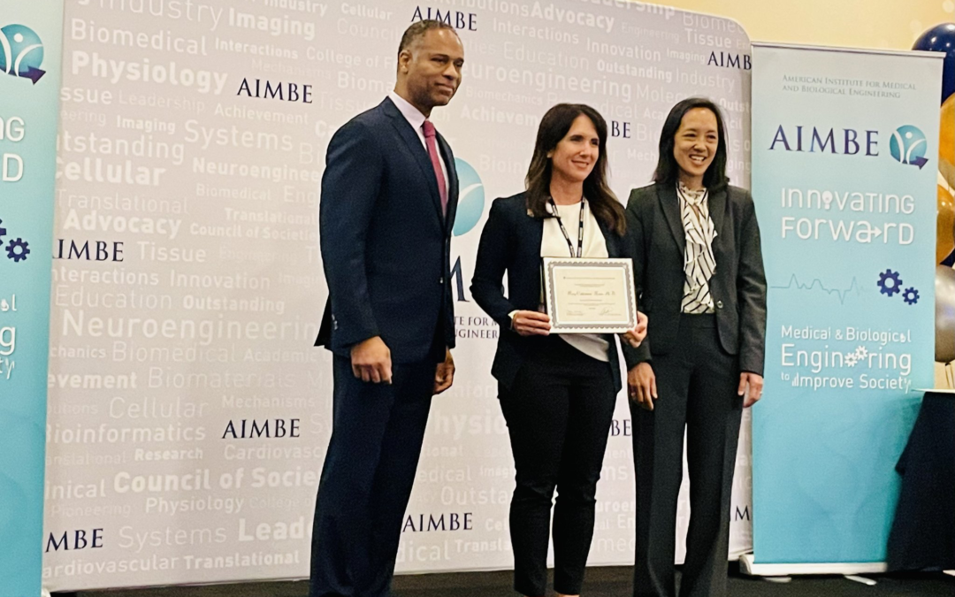 Mary Caldorera-Moore inducted into the 2023 AIMBE College of Fellows