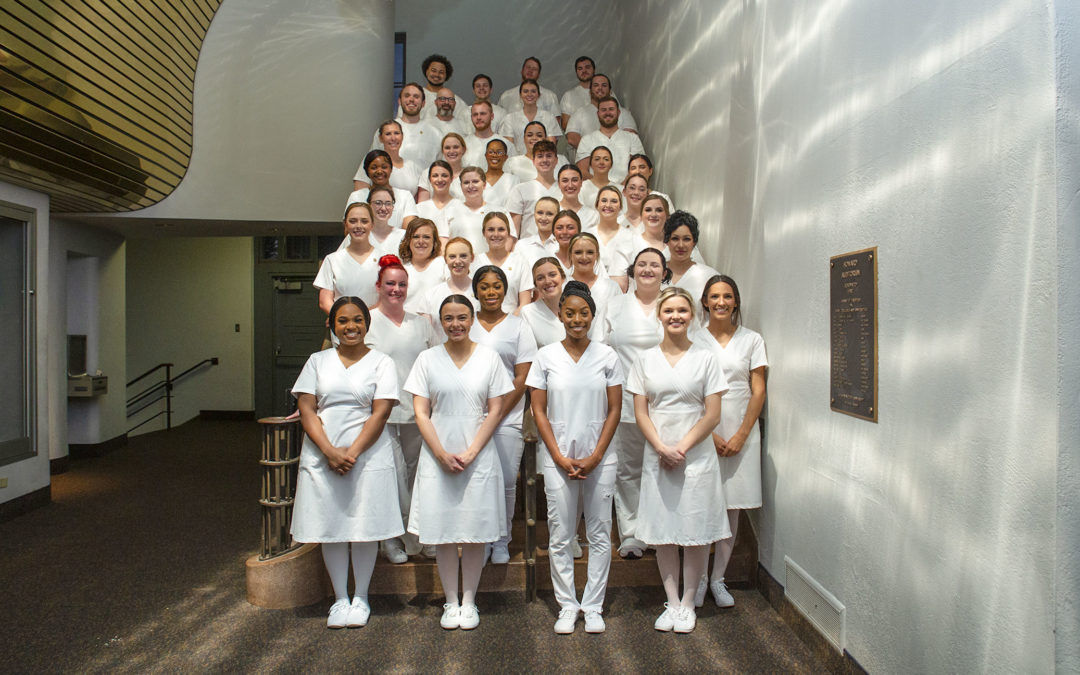 Winter 2023 Nursing Pinning Ceremony recognizes 42