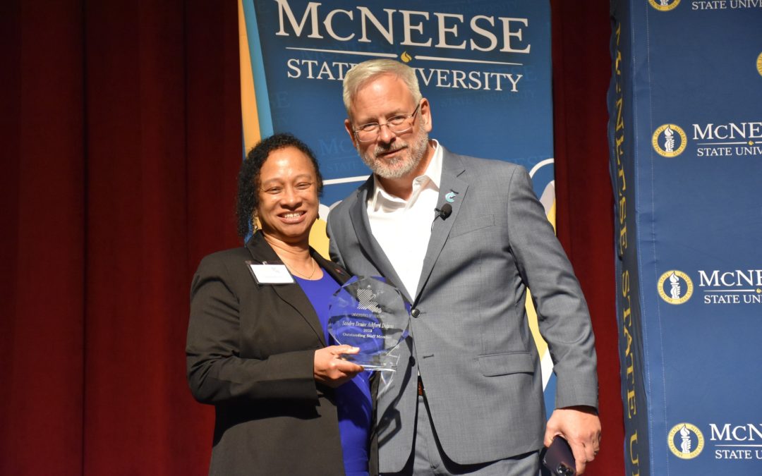 UL System honors Dupree as Outstanding Staff Member of the Year
