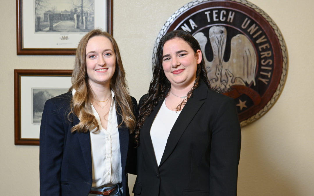Two Louisiana Tech students named University’s first Goldwater Scholars