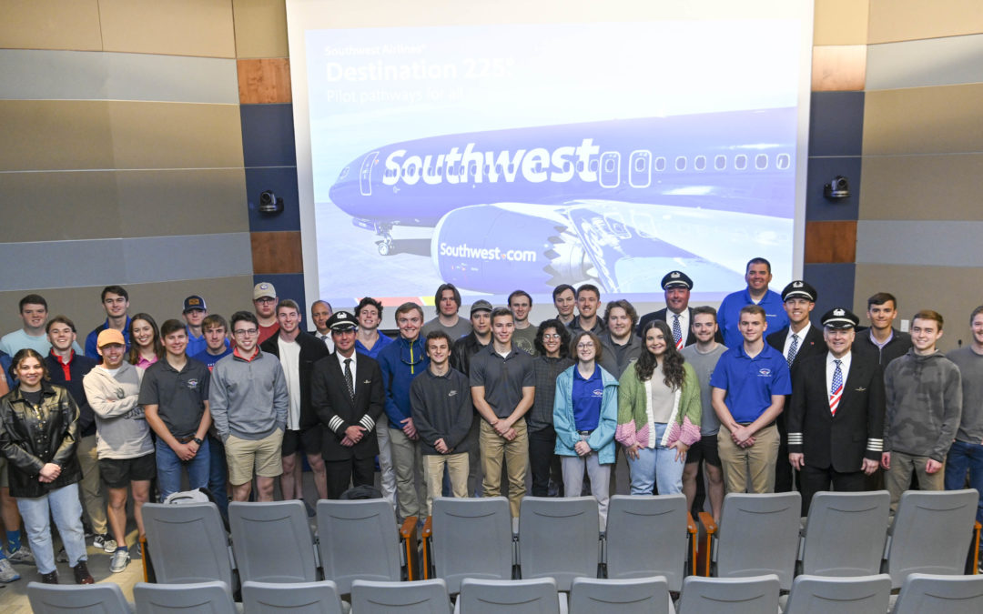 Southwest Airlines partners with Tech for more opportunities and experiences for Aviation students
