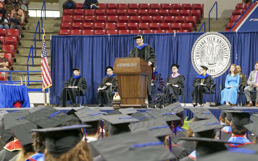 Commencement speaker Hegab gives guidance to new graduates