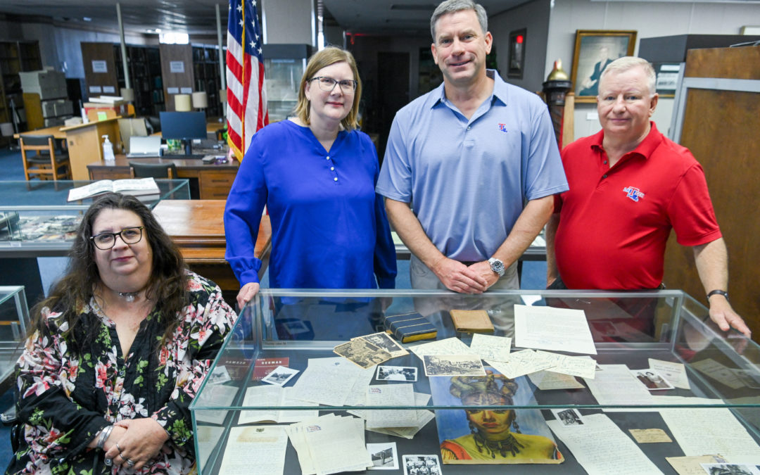 Tech alumnus donates Camp Ruston POW diary to Louisiana Tech Archives