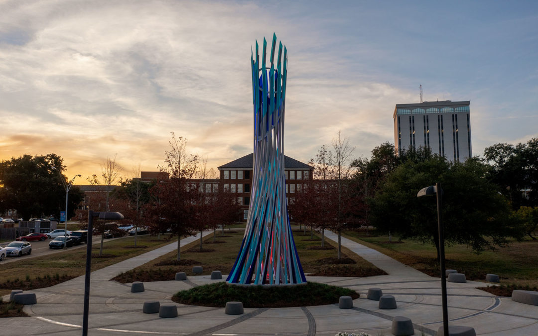 Aspire plaza to be named in honor of Les and Kathy Guice