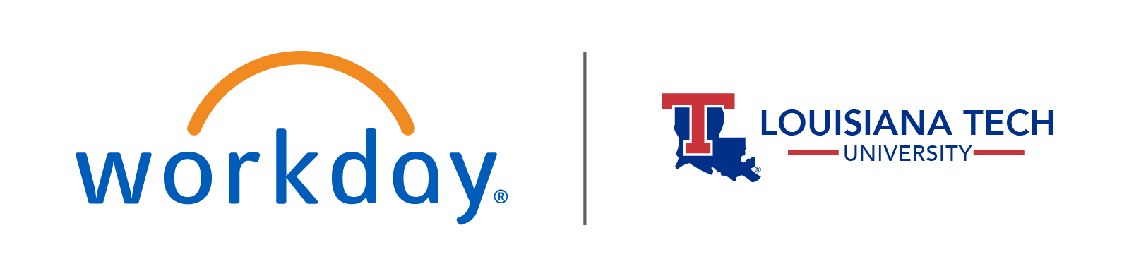 Workday and Louisiana Tech University logos side-by-side