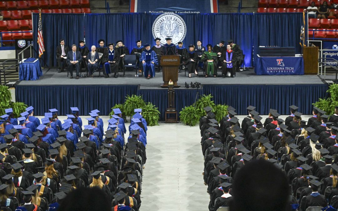 Louisiana Tech sees 358 graduate in Winter 2024 Commencement