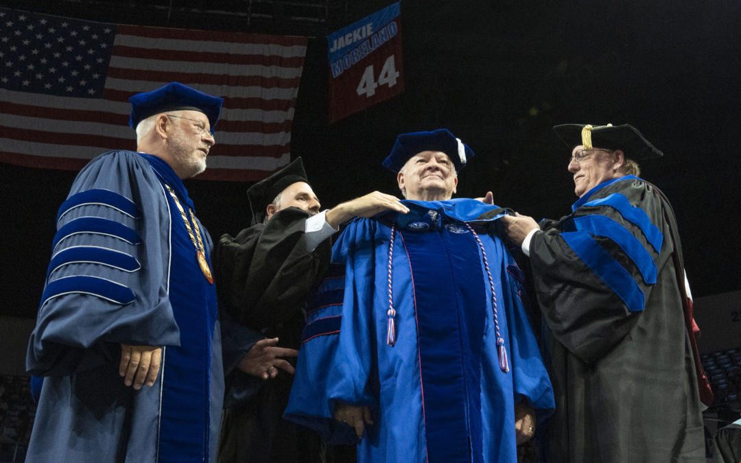 Ever loyal, ever learning, 77-year-old May earns doctorate in engineering